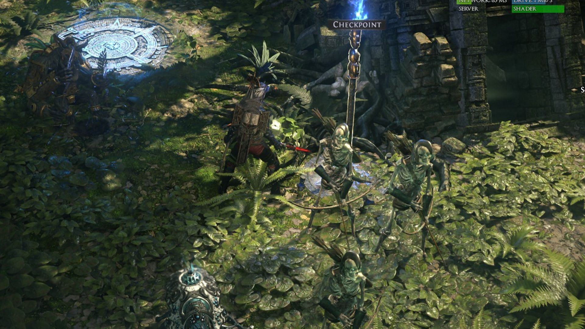 Checkpoint saves a lot of time (Image via Grinding Gear Games)